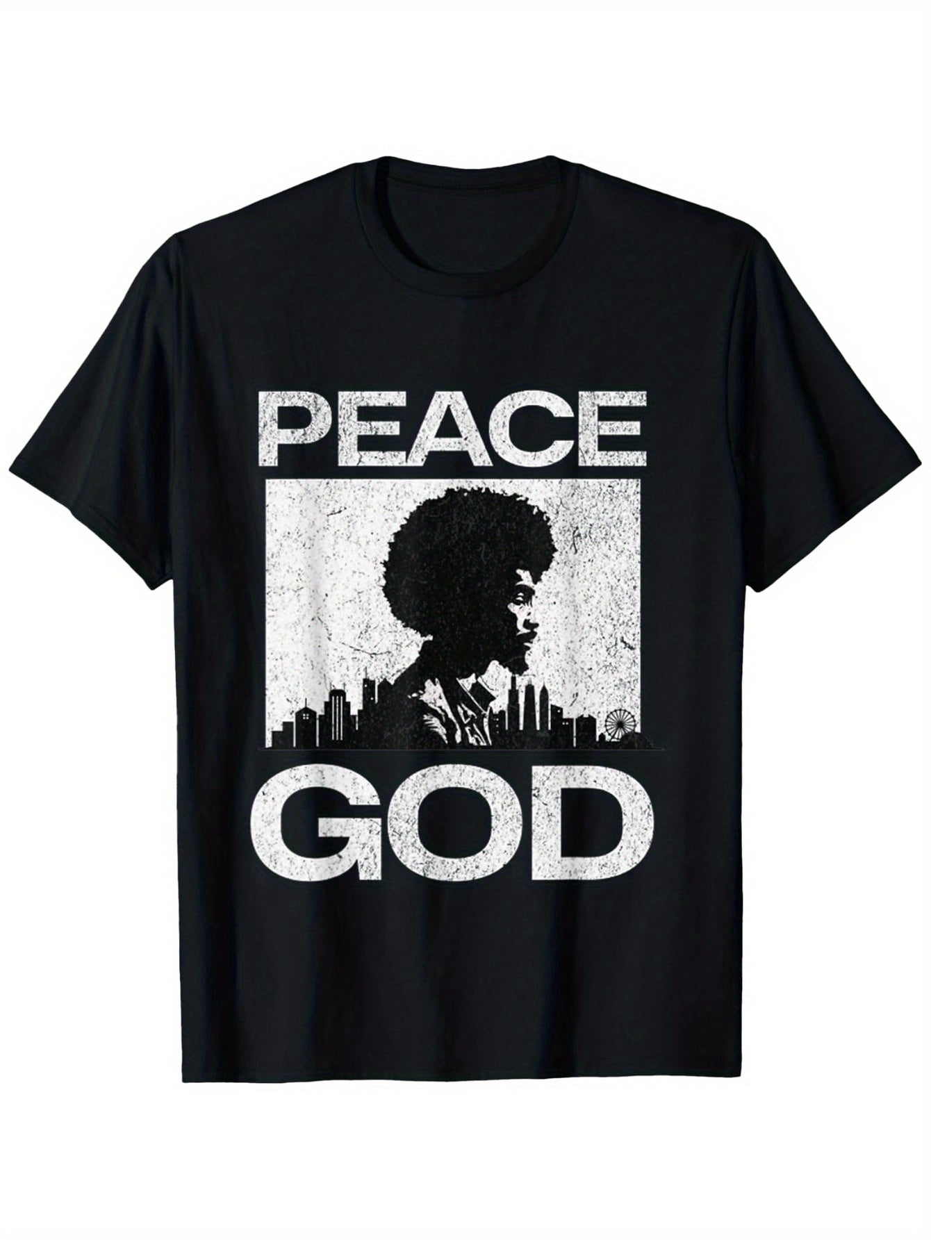 Peace God - 5 Percent Allah 7 Gods Earths Moorish T-ShirtS-XXXL, 180g, Earth Shirt, 100%Cotton Peace God - 5 Percent Allah 7 Gods Earths Moorish T-ShirtS-XXXL, 180g, Earth Shirt, 100%Cotton